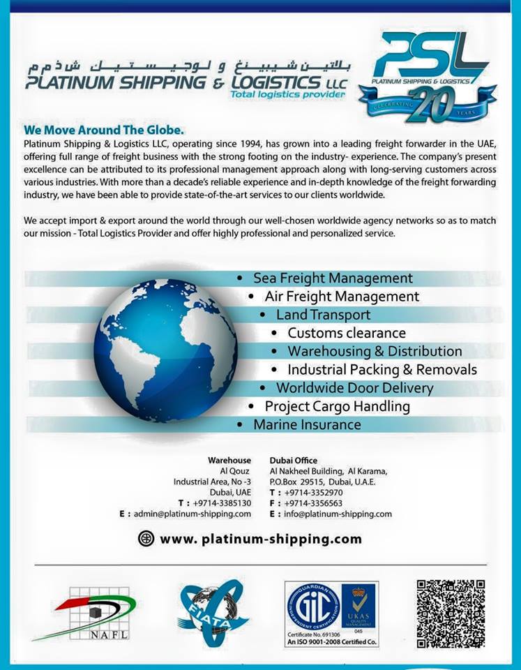 PLATINUM SHIPPING & LOGISTICS LLC